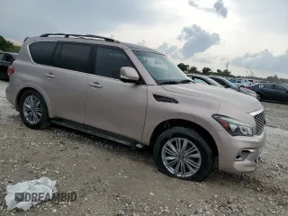 2015 Infiniti QX80 с VIN JN8AZ2NE4F9080504, выставлен на аукционе Copart как лот 59119665 с пробегом 99 462 миль миль и Чистый • Clean title. История ставок и продаж доступна на DreamBid. Изображение 4.