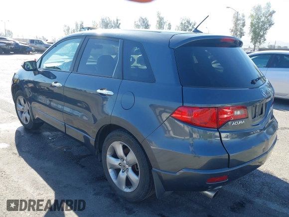 2007 Acura RDX Tech Pkg with VIN 5J8TB18557A012048, listed as a IAAI auction lot 41865836 with 170,611 mi miles. Bid and sale history available at carsss.com. Image 3.