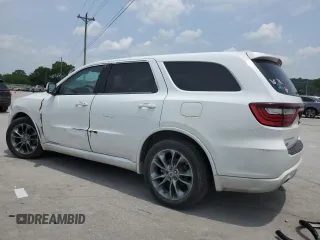 2020 Dodge Durango GT with VIN 1C4RDHDG5LC307927, listed as a Copart auction lot 59766255 with 129,736 mi miles and Salvage title. Bid and sale history available at DreamBid. Image 2.