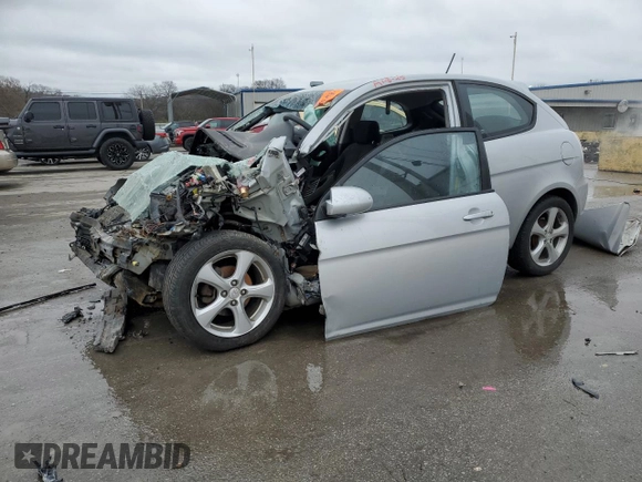 2009 Hyundai Accent Auto SE with VIN KMHCN36C39U116246, listed as a Copart auction lot 84941824 with 0 mi miles and Salvage Title. Bid and sale history available at carsss.com. Image 1.
