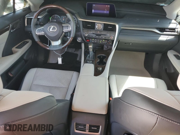 2018 Lexus RX with VIN 2T2ZZMCA1JC111281, listed as a Copart auction lot 49053585 with 14,842 mi miles and Salvage Title. Bid and sale history available at carsss.com. Image 8.