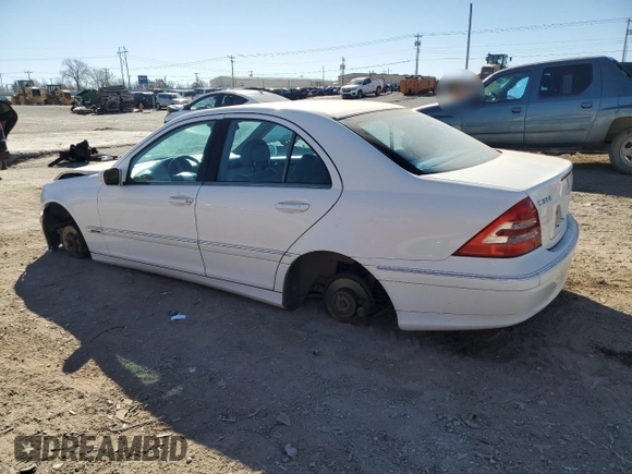 2003 Mercedes-Benz C 230/260/280/320 with VIN WDBRF64J53F423782, listed as a Copart auction lot 46459155 with Not Provided miles and Salvage Title. Bid and sale history available at DreamBid. Image 2.
