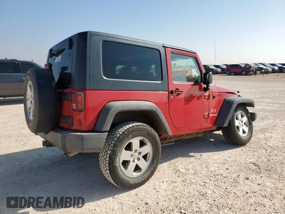 2009 Jeep Wrangler X with VIN 1J4FA24189L776078, listed as a Copart auction lot 57902705 with 104,994 mi miles and Salvage title. Bid and sale history available at DreamBid. Image 3.