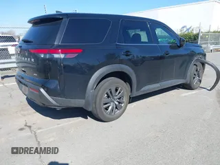 2023 Nissan Pathfinder S with VIN 5N1DR3AC9PC229072, listed as a IAAI auction lot 41767676 with 41,813 mi miles and . Bid and sale history available at DreamBid. Image 4.