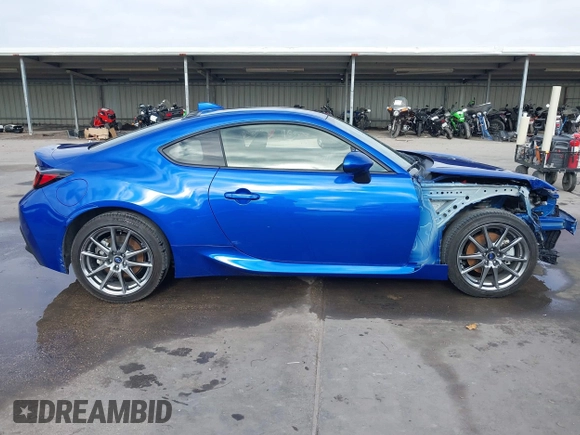 2023 Subaru BRZ Premium with VIN JF1ZDBB16P9703126, listed as a IAAI auction lot 41153982 with 22,593 mi miles. Bid and sale history available at carsss.com. Image 14.