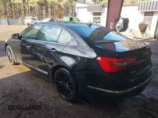 2014 Kia Cadenza Premium with VIN KNALN4D77E5155052, listed as a IAAI auction lot 41139623 with 115,325 mi miles. Bid and sale history available at carsss.com. Image 3.