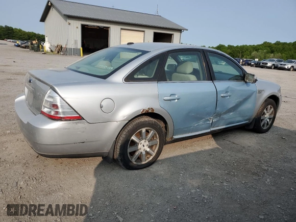 2009 Ford Taurus SEL with VIN 1FAHP24W19G105195, listed as a Copart auction lot 45127774 with 205,775 mi miles and Salvage Title. Bid and sale history available at carsss.com. Image 3.