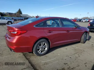 2016 Hyundai Sonata SE with VIN 5NPE24AF9GH323096, listed as a Copart auction lot 87087964 with 52,770 mi miles and Salvage Title. Bid and sale history available at carsss.com. Image 3.