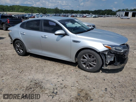 2020 Kia Optima LX with VIN 5XXGT4L33LG435083, listed as a Copart auction lot 62124205 with 93,204 mi miles and Salvage title. Bid and sale history available at DreamBid. Image 4.