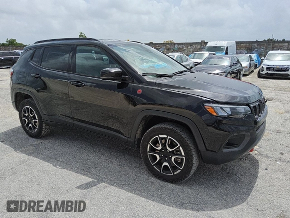 2024 Jeep Compass Trailhawk с VIN 3C4NJDDNXRT137107, выставлен на аукционе Copart как лот 62807515 с пробегом 29 695 миль миль и Чистый • Clean title. История ставок и продаж доступна на DreamBid. Изображение 4.