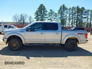 2018 Ford F-150 XL with VIN 1FTEW1EG1JKD53868, listed as a IAAI auction lot 41808028 with 117,568 mi miles and . Bid and sale history available at DreamBid. Image 14.