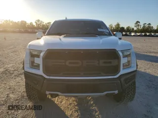 2019 Ford F-150 Raptor with VIN 1FTFW1RG6KFB68157, listed as a Copart auction lot 81267324 with 67,104 mi miles and Salvage Title. Bid and sale history available at carsss.com. Image 5.