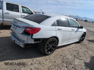 2014 Chrysler 200 Limited with VIN 1C3CCBCG6EN186490, listed as a Copart auction lot 50749665 with 104,009 mi miles and Salvage Title. Bid and sale history available at carsss.com. Image 3.