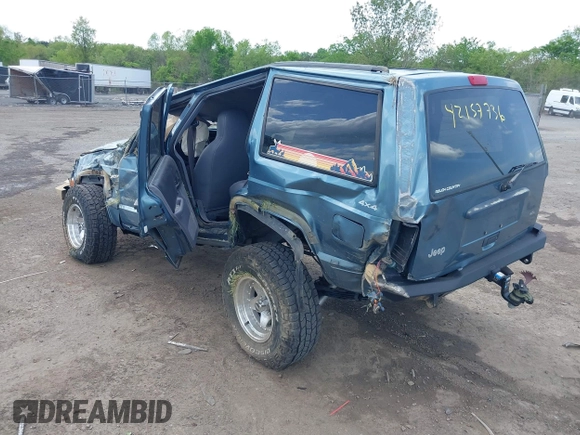 1997 Jeep Cherokee Sport with VIN 1J4FJ68S8VL557562, listed as a IAAI auction lot 42157736 with Not provided miles and . Bid and sale history available at DreamBid. Image 3.