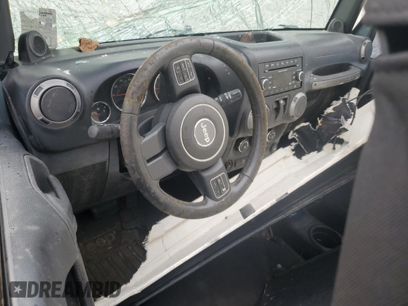 2014 Jeep Wrangler Sport with VIN 1C4AJWAG2EL120503, listed as a Copart auction lot 50728305 with Not Provided miles and Salvage Title. Bid and sale history available at carsss.com. Image 8.