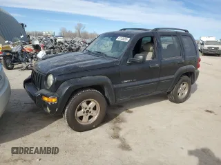 2003 Jeep Liberty Limited with VIN 1J4GL58K13W502634, listed as a Copart auction lot 47129205 with 198,828 mi miles and Salvage Title. Bid and sale history available at DreamBid. Image 1.