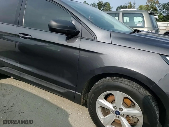 2017 Ford Edge SE with VIN 2FMPK4G93HBB14634, listed as a Copart auction lot 71269084 with 132,056 mi miles and Salvage Title. Bid and sale history available at carsss.com. Image 11.