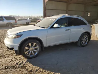 2008 Infiniti FX with VIN JNRAS08U78X101514, listed as a Copart auction lot 76531454 with 145,301 mi miles and Salvage Title. Bid and sale history available at DreamBid. Image 1.
