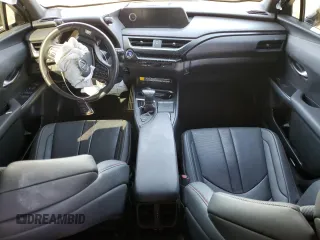 2022 Lexus UX 250h F Sport with VIN JTHE9JBH8N2055567, listed as a Copart auction lot 80708554 with 34,161 mi miles and Salvage Title. Bid and sale history available at DreamBid. Image 8.