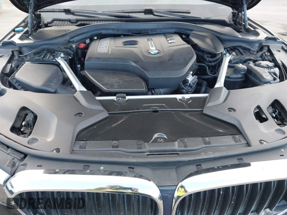 2019 BMW 5 Series 530i with VIN WBAJA5C54KWW45379, listed as a IAAI auction lot 41276092 with 77,025 mi miles. Bid and sale history available at carsss.com. Image 10.
