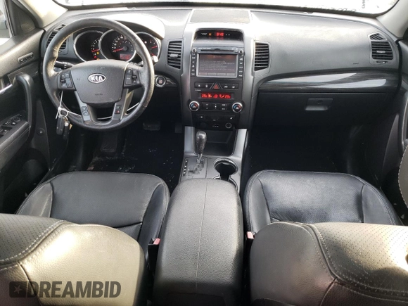 2012 Kia Sorento EX with VIN 5XYKUDA20CG198436, listed as a Copart auction lot 44414245 with 317,389 mi miles and Salvage Title. Bid and sale history available at carsss.com. Image 8.