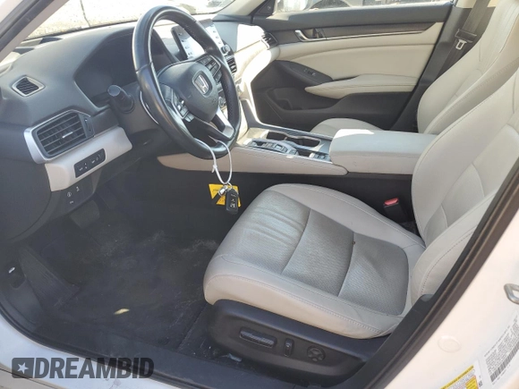 2020 Honda Accord Touring с VIN 1HGCV2F92LA029161, выставлен на аукционе Copart как лот 55549175 с пробегом 156 638 миль миль и Списание • Salvage title. История ставок и продаж доступна на DreamBid. Изображение 7.