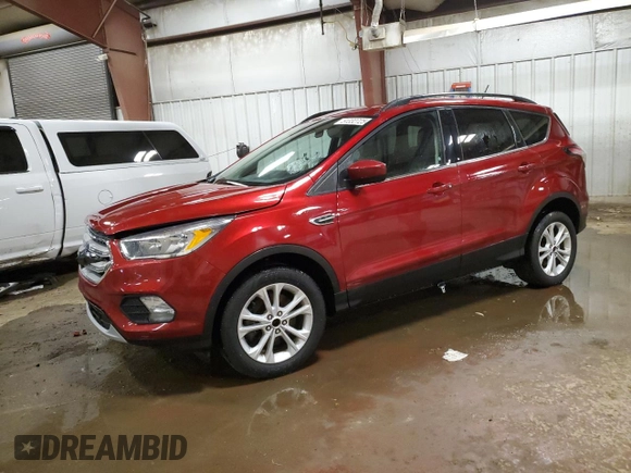 2018 Ford Escape SE z VIN 1FMCU9GD6JUB41465, wystawiony jako Copart lot #51332725 z przebiegiem 170 510 mil mil oraz Czysty tytuł • Clean title. Historia ofert i sprzedaży dostępna na DreamBid. Obrazek 1.