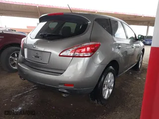 2012 Nissan Murano SL with VIN JN8AZ1MU8CW105856, listed as a IAAI auction lot 41929513 with 180,825 mi miles. Bid and sale history available at carsss.com. Image 4.