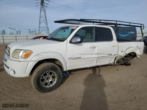 2005 Toyota Tundra SR5 with VIN 5TBET34115S497543, listed as a Copart auction lot 85923914 with 329,003 mi miles and Salvage Title. Bid and sale history available at carsss.com. Image 1.