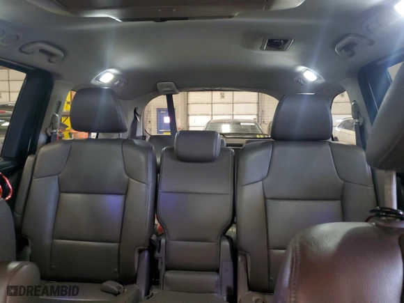 2016 Honda Odyssey Touring Elite with VIN 5FNRL5H94GB053231, listed as a Copart auction lot 46592395 with 132,142 mi miles and Salvage Title. Bid and sale history available at carsss.com. Image 10.