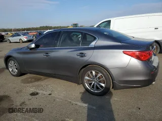 2017 Infiniti Q50 2.0t Sport with VIN JN1CV7AR2HM681807, listed as a Copart auction lot 79299294 with 61,816 mi miles and Salvage Title. Bid and sale history available at carsss.com. Image 2.
