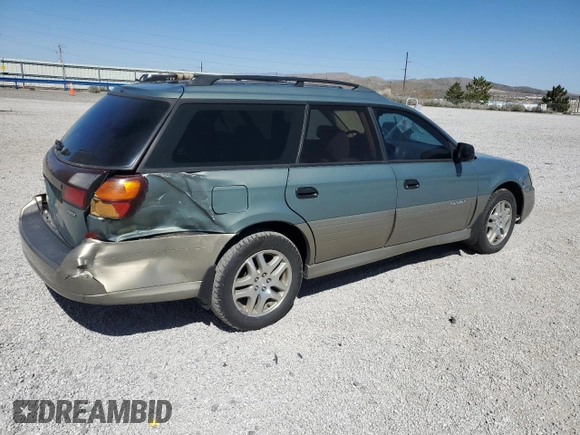 2004 Subaru Legacy Outback with VIN 4S3BH675847641335, listed as a Copart auction lot 53708865 with 195,767 mi miles and Salvage title. Bid and sale history available at DreamBid. Image 3.