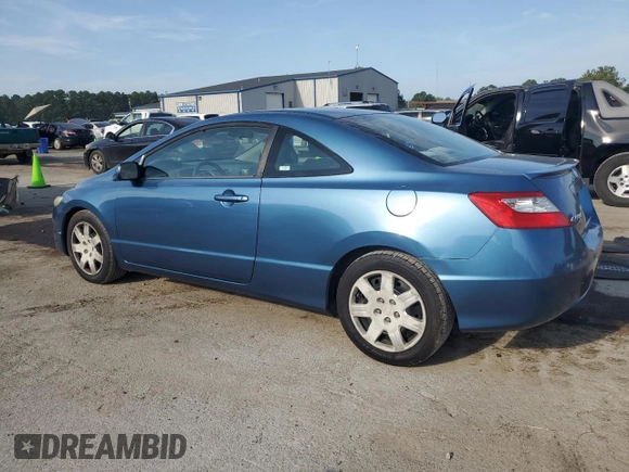 2009 Honda Civic Cpe LX with VIN 2HGFG126X9H518009, listed as a Copart auction lot 62958804 with 62,229 mi miles and Salvage Title. Bid and sale history available at carsss.com. Image 2.