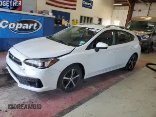 2022 Subaru Impreza Premium с VIN 4S3GTAV66N3701883, выставлен на аукционе Copart как лот 56865455 с пробегом 27 441 миль миль и Списание • Salvage title. История ставок и продаж доступна на DreamBid. Изображение 1.