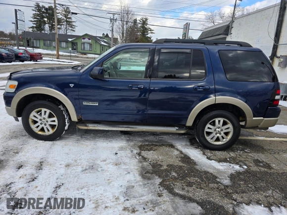 2008 Ford Explorer Eddie Bauer with VIN 1FMEU74868UA20840, listed as a Copart auction lot 43309965 with 153,520 mi miles and Clean Title. Bid and sale history available at carsss.com. Image 1.