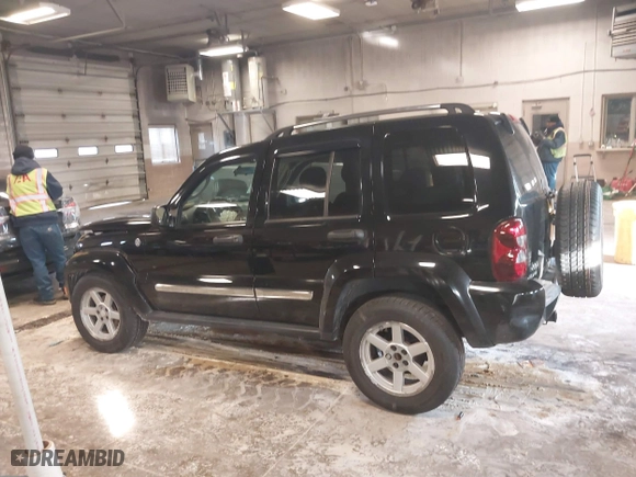 2005 Jeep Liberty Limited with VIN 1J8GL58K05W709307, listed as a IAAI auction lot 41642426 with 81,908 mi miles. Bid and sale history available at carsss.com. Image 15.