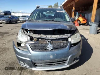 2008 Suzuki SX4 with VIN JS2YB417685105050, listed as a Copart auction lot 46467745 with 160,884 mi miles and Salvage Title. Bid and sale history available at carsss.com. Image 5.