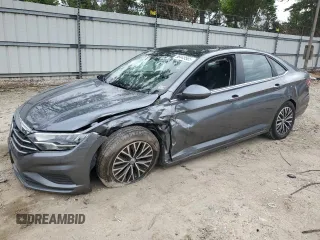 2019 Volkswagen Jetta S with VIN 3VWC57BU9KM032580, listed as a Copart auction lot 58445565 with 117,994 mi miles and Salvage title. Bid and sale history available at DreamBid. Image 1.