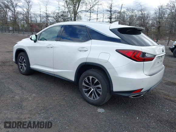 2021 Lexus RX 350 with VIN JTJHZMDA7M2051246, listed as a IAAI auction lot 42048298 with 43,146 mi miles and . Bid and sale history available at DreamBid. Image 3.