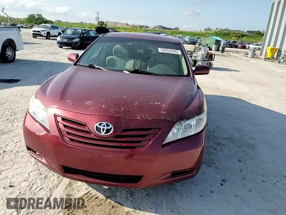 2007 Toyota Camry CE with VIN 4T1BE46K37U544906, listed as a Copart auction lot 54355595 with 317,219 mi miles and Salvage Title. Bid and sale history available at DreamBid. Image 13.