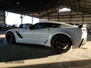 2017 Chevrolet Corvette Z06 1LZ with VIN 1G1YP2D64H5601413, listed as a Copart auction lot 83412254 with 0 mi miles and Clean Title. Bid and sale history available at carsss.com. Image 2.