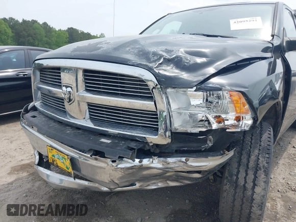 2010 Dodge 1500 TRX with VIN 1D7RV1GT0AS197536, listed as a IAAI auction lot 42095291 with 200,182 mi miles. Bid and sale history available at carsss.com. Image 6.