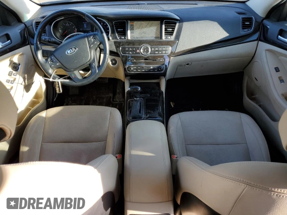2014 Kia Cadenza Premium with VIN KNALN4D71E5161624, listed as a Copart auction lot 46148195 with 138,563 mi miles and Clean Title. Bid and sale history available at carsss.com. Image 8.
