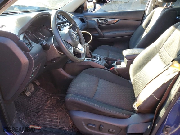 2019 Nissan Rogue S with VIN KNMAT2MV3KP533533, listed as a Copart auction lot 46098765 with 88,203 mi miles and Salvage Title. Bid and sale history available at carsss.com. Image 7.