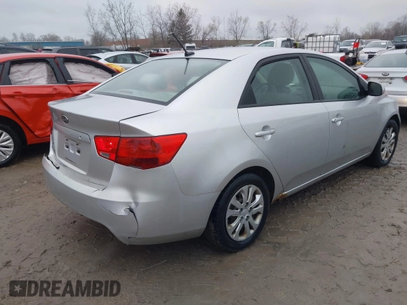 2012 Kia Forte LX with VIN KNAFT4A23C5506564, listed as a IAAI auction lot 41992435 with 155,372 mi miles. Bid and sale history available at carsss.com. Image 4.