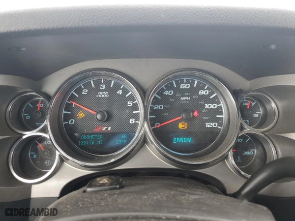 2011 Chevrolet Silverado 1500 LT with VIN 3GCPKSE3XBG183011, listed as a Copart auction lot 46340875 with 122,176 mi miles and Clean Title. Bid and sale history available at carsss.com. Image 9.