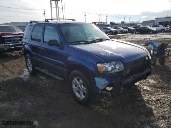 2006 Ford Escape XLT with VIN 1FMYU03156KB58824, listed as a Copart auction lot 46247915 with 163,797 mi miles and Salvage Title. Bid and sale history available at carsss.com. Image 4.