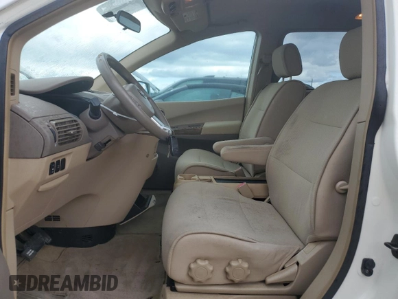 2008 Nissan Quest with VIN 5N1BV28U78N108686, listed as a Copart auction lot 74558294 with 120,697 mi miles and Clean Title. Bid and sale history available at carsss.com. Image 7.