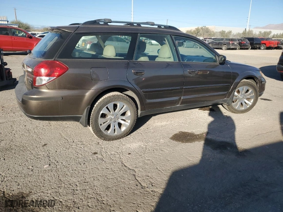 2008 Subaru Outback (Natl) Ltd with VIN 4S4BP62C787321210, listed as a Copart auction lot 84748214 with 189,526 mi miles and Salvage Title. Bid and sale history available at carsss.com. Image 3.