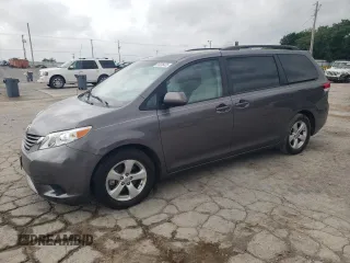 2014 Toyota Sienna LE AAS with VIN 5TDKK3DC2ES466686, listed as a Copart auction lot 59396425 with 73,334 mi miles and Salvage title. Bid and sale history available at DreamBid. Image 1.